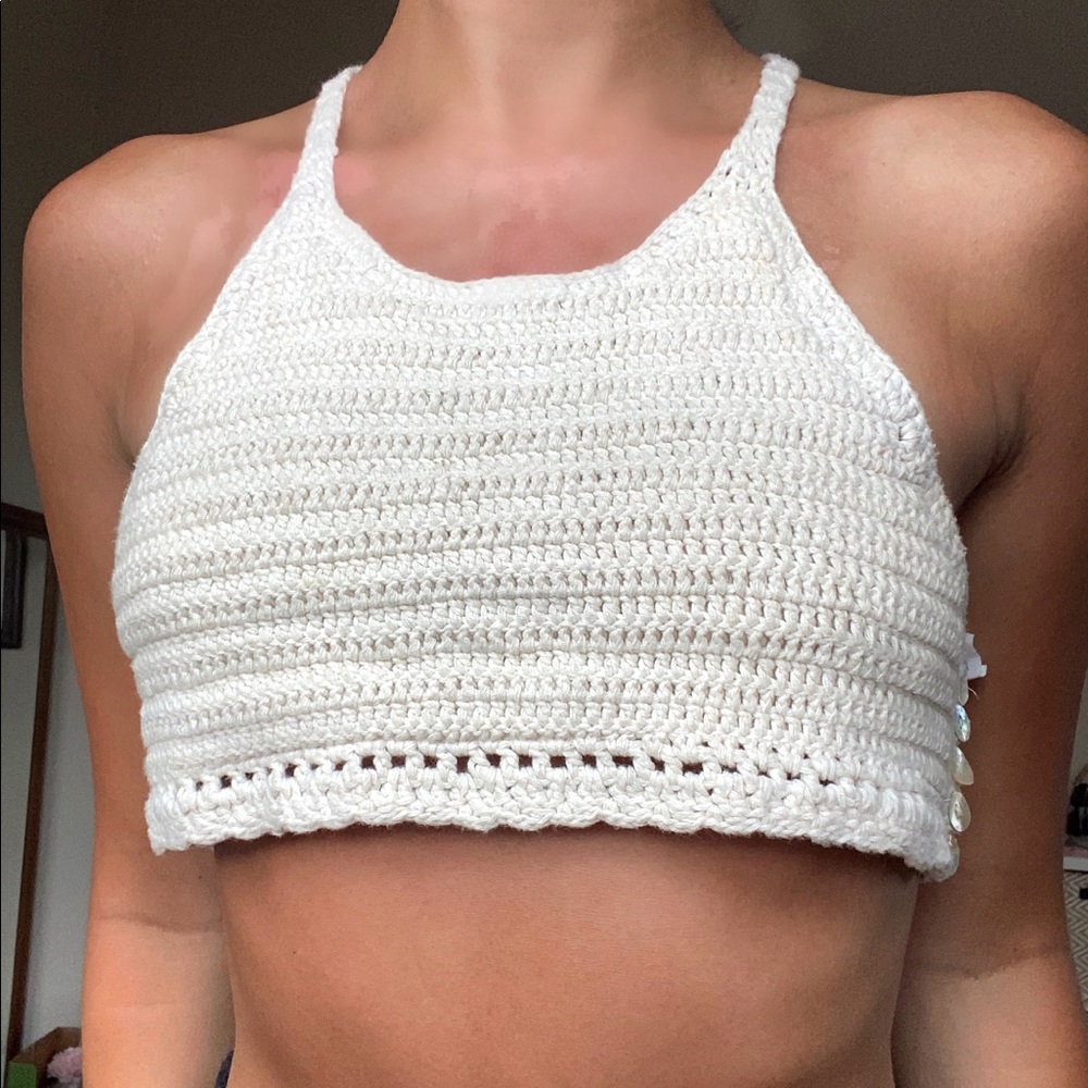 Illa Illa beachy knit bralette